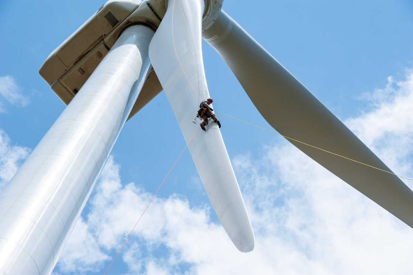 wind turbine rappel
